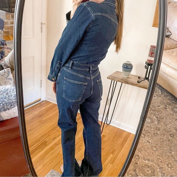 DL1961 Freja Denim Jumpsuit Skylark - Picture 7 of 10